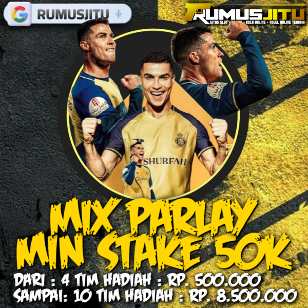 RUMUSJITU* Situs Bola Online Mix Parlay Terjamin 100% Resmi 2025